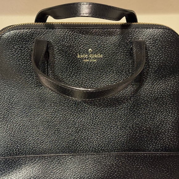 Kate Spade Black Purse. 13 inches length x 10 inches in height. - Picture 3 of 7
